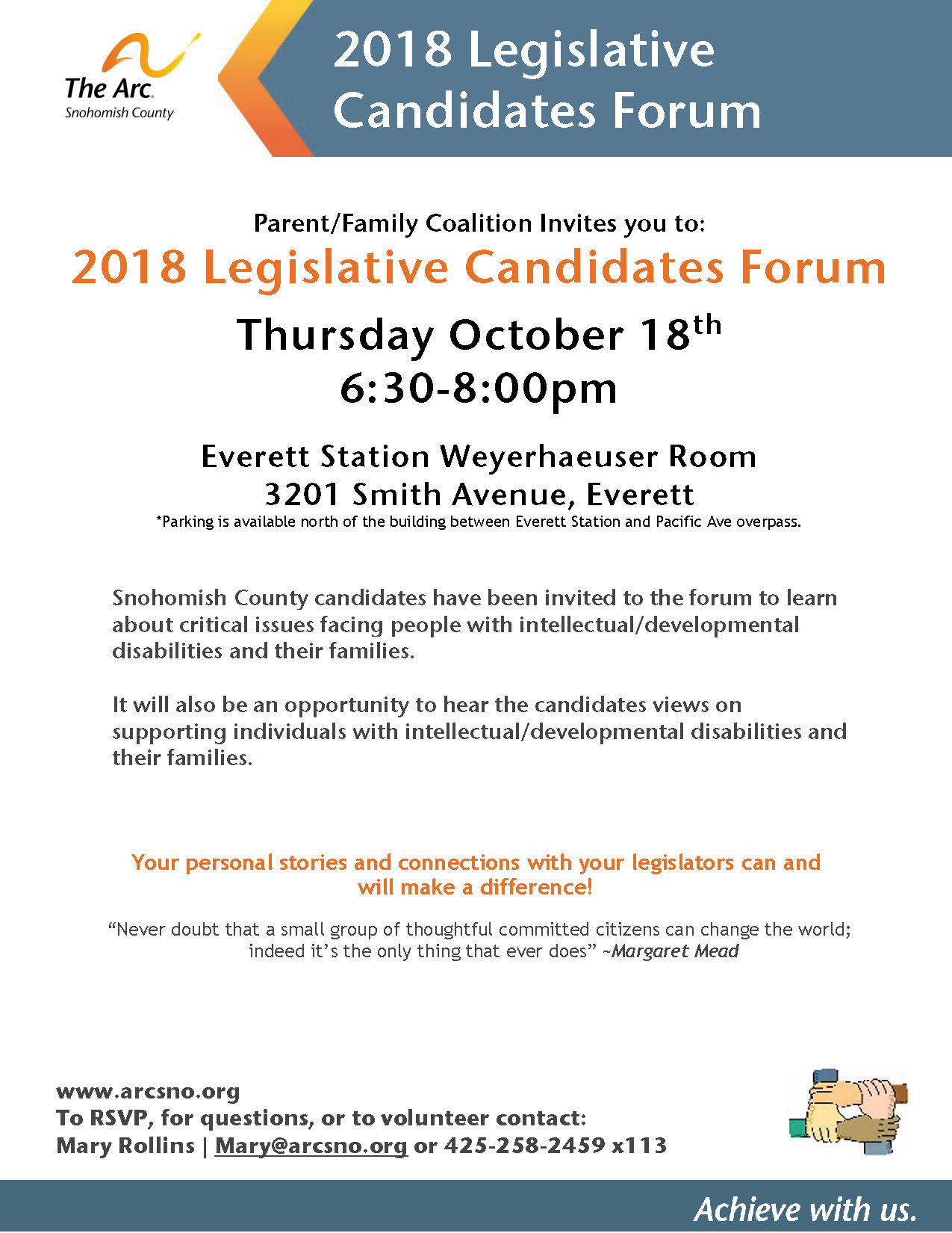 2018 Legiative Candidates Forum