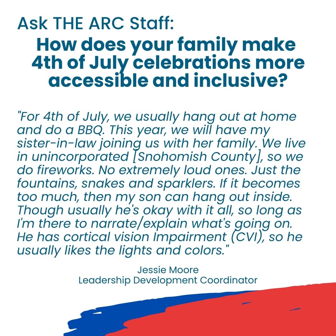 Ask THE ARC Staff Jessie