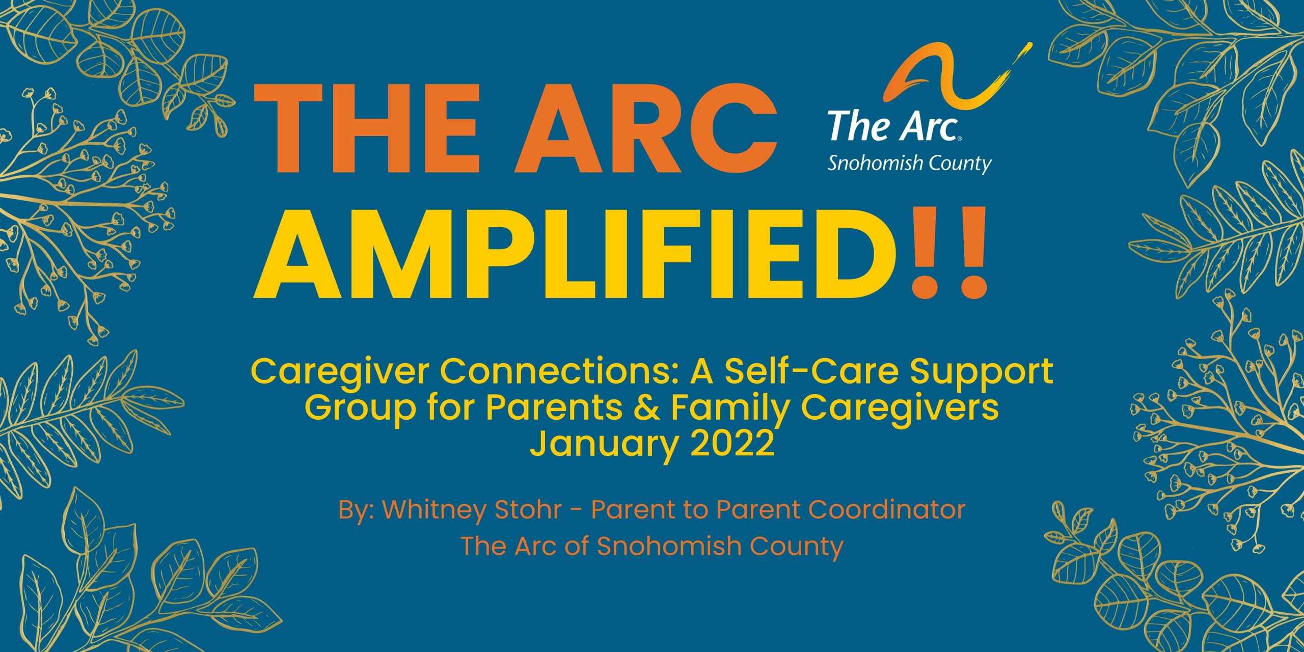 Caregiver Connections January Followup The Arc Amplified