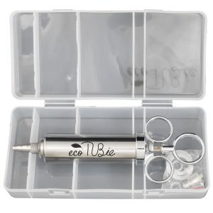 EcoTubie Stainless Steel Syringe graphic