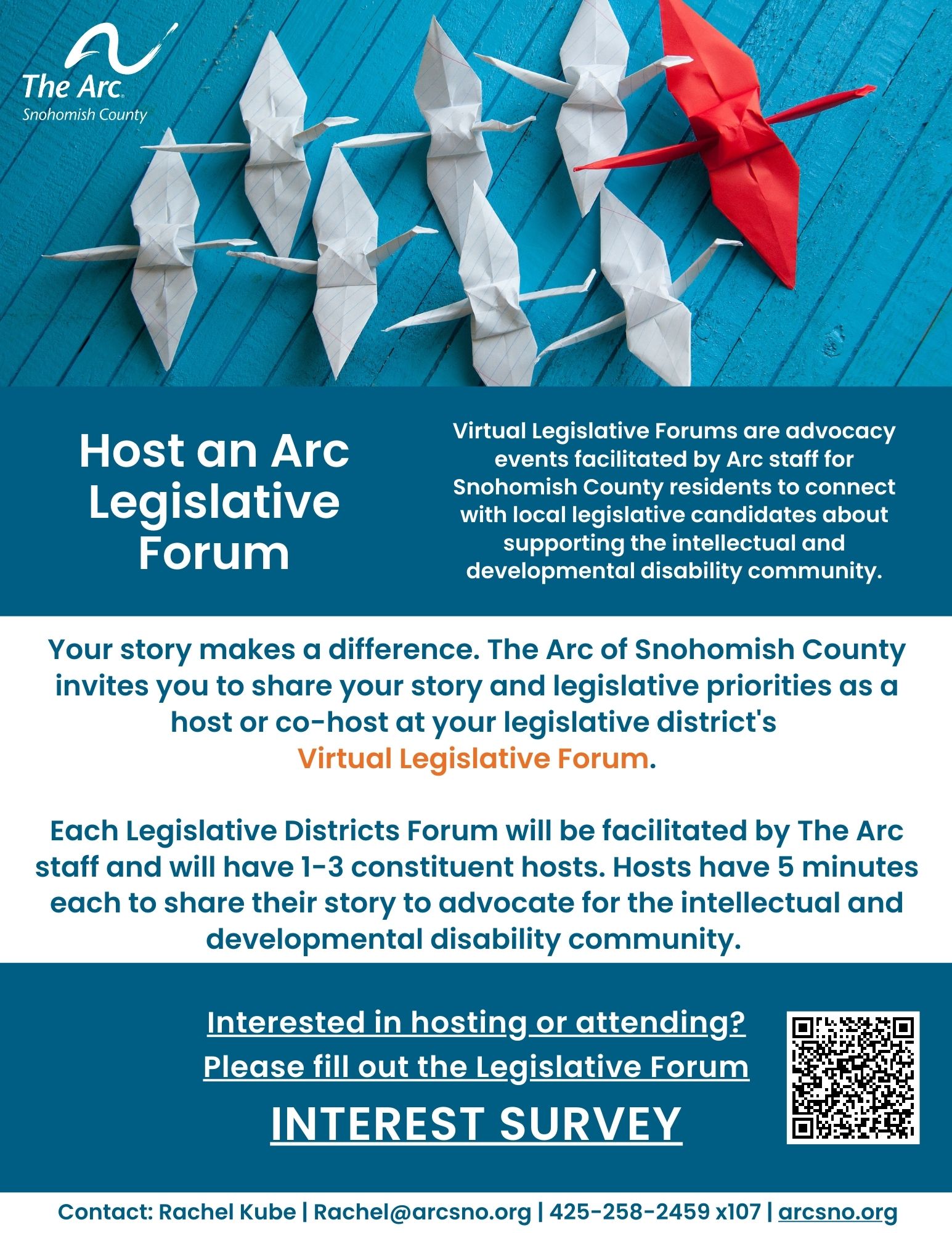 Host an Arc Legislative Forum 2022