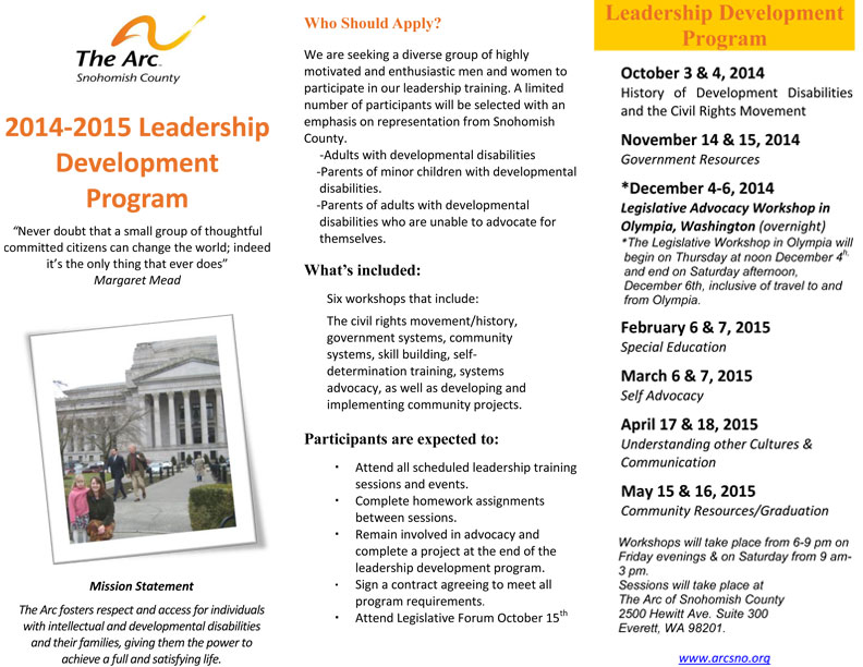 Leadership Development Brochure