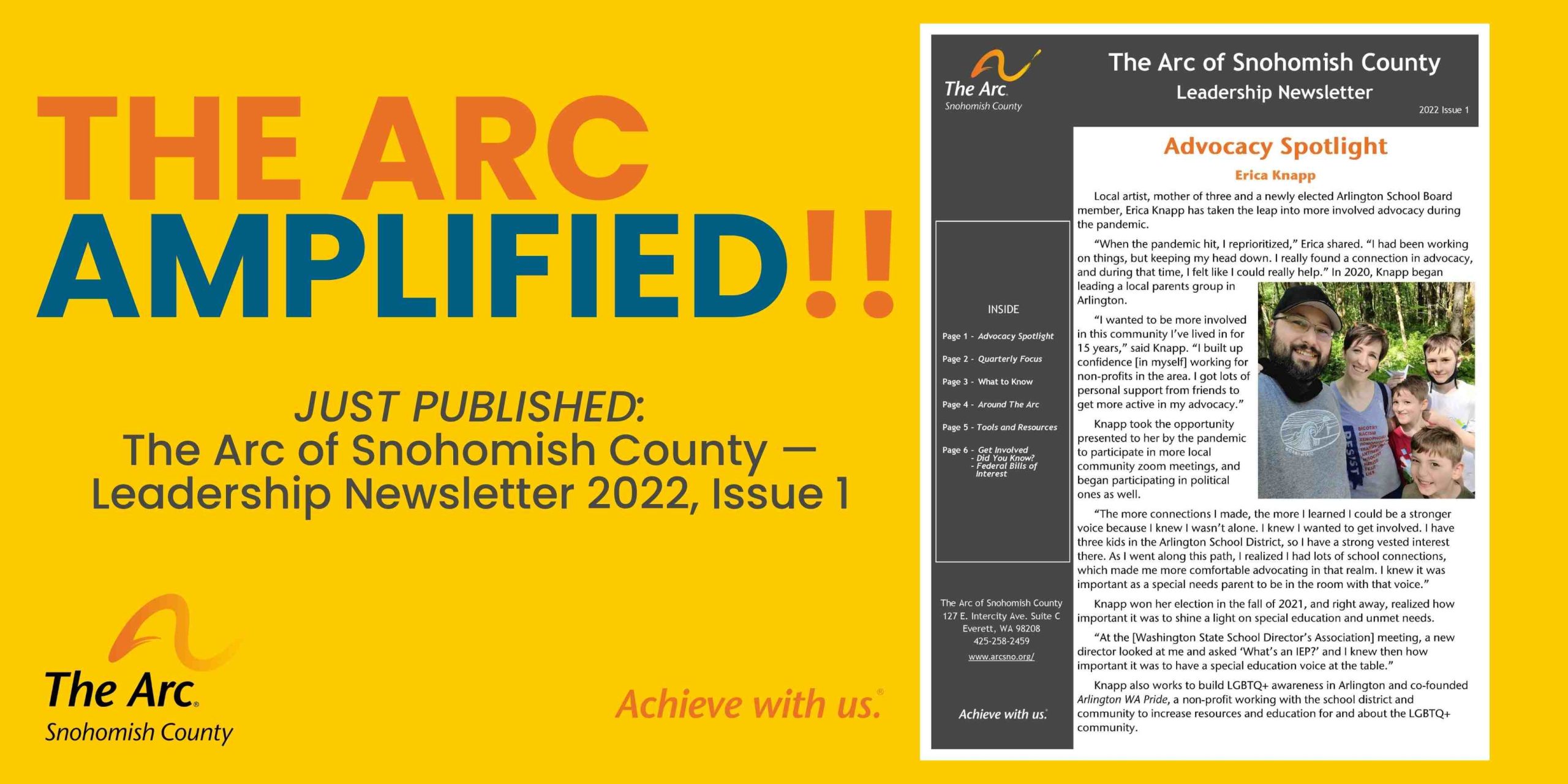 Leadership Newsletter 2022 1 Published The Arc Amplified